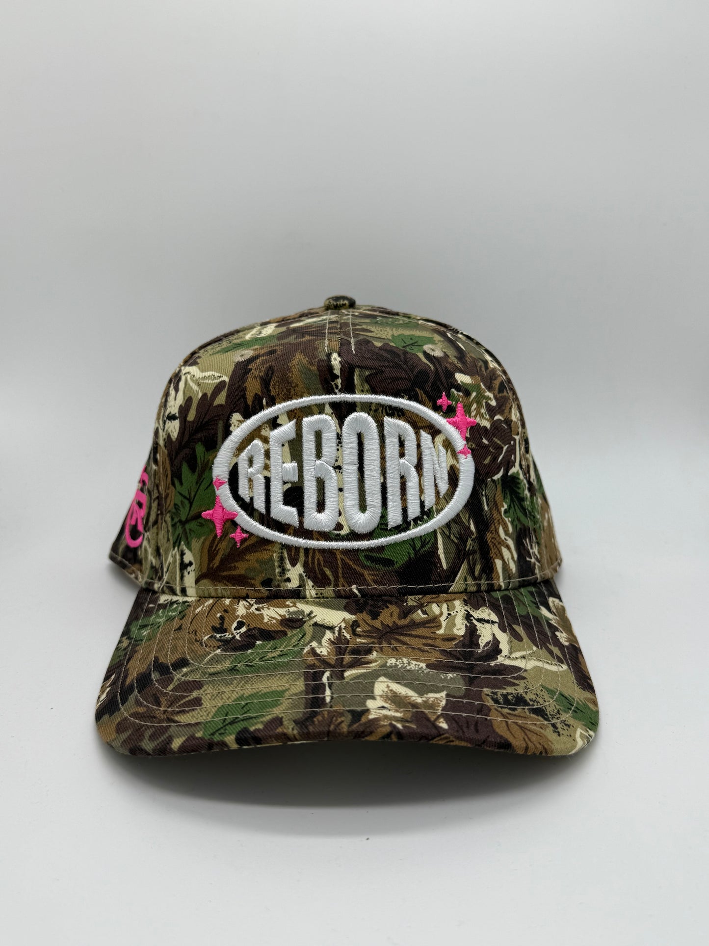 Reborn Monogram- Camo/Neon Pink