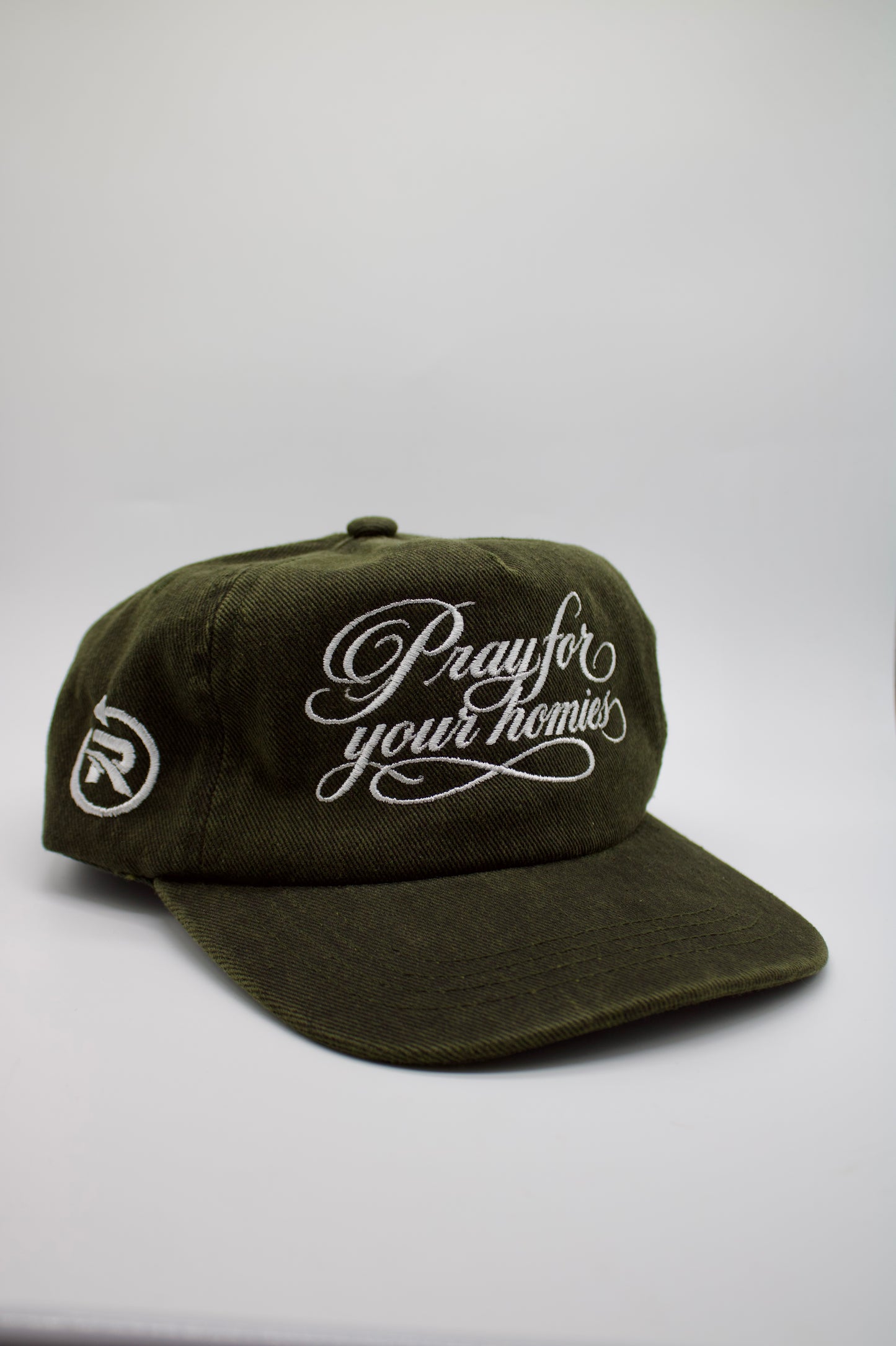 Pray For Your Homies — Olive Washed Unstructured
