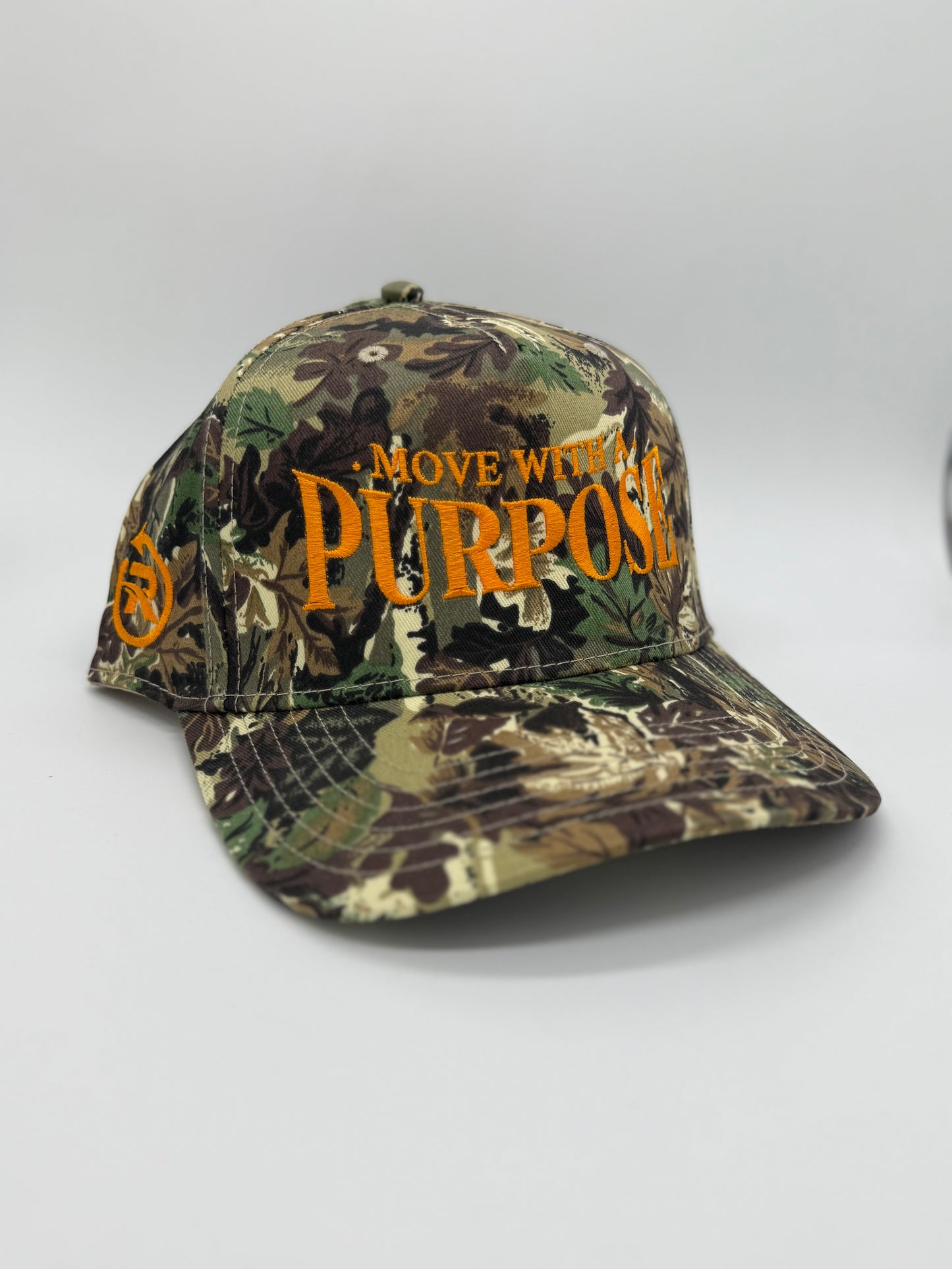MOVE WITH A PURPOSE (Camo) SnapBack hat