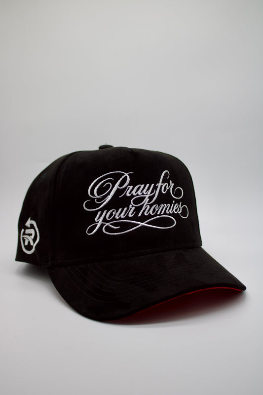 Pray For Your Homies (black suede)