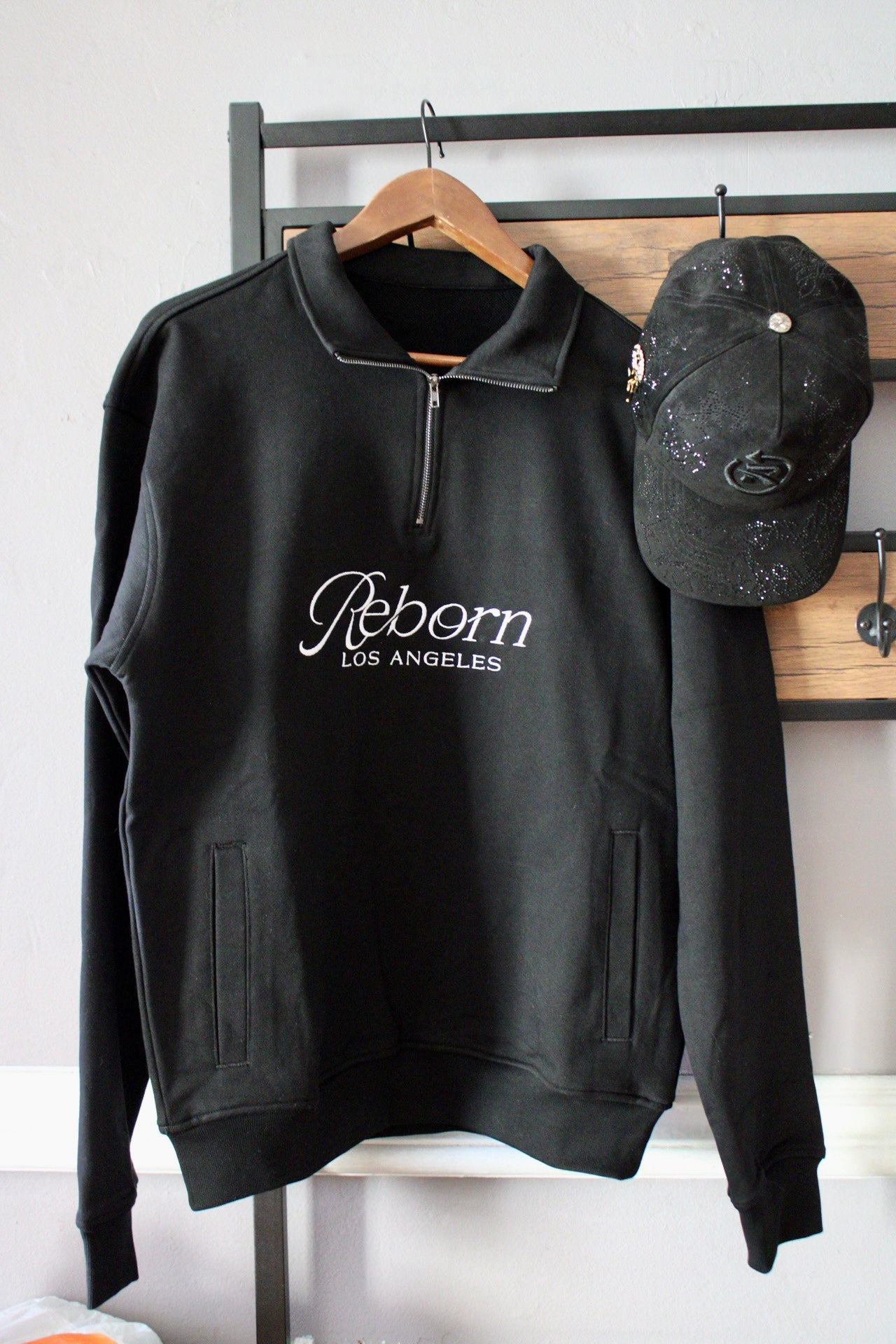 Quarter Zip (Black)