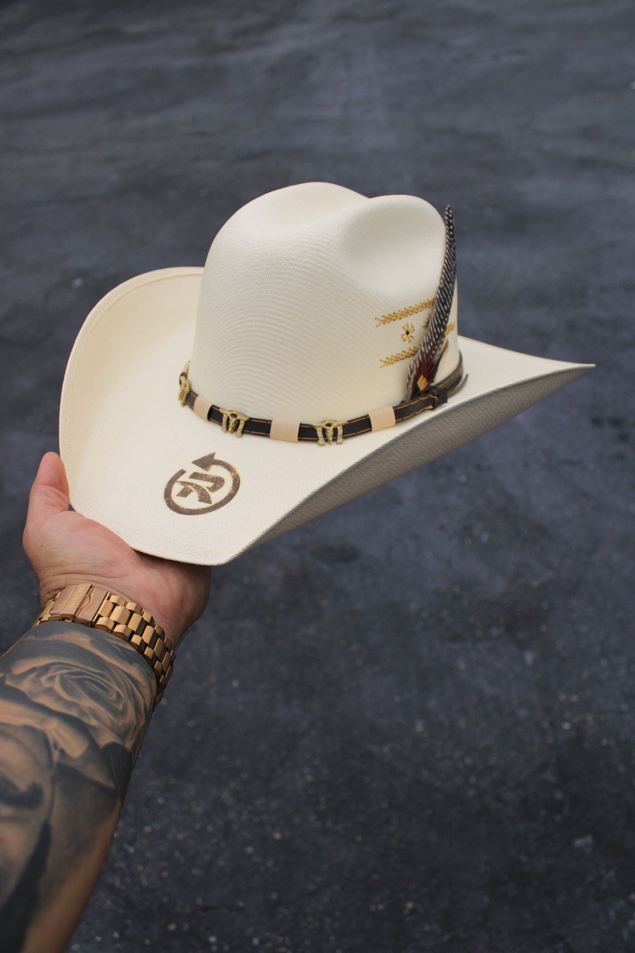 REBORN SOMBRERO (cream) Chihuahua style