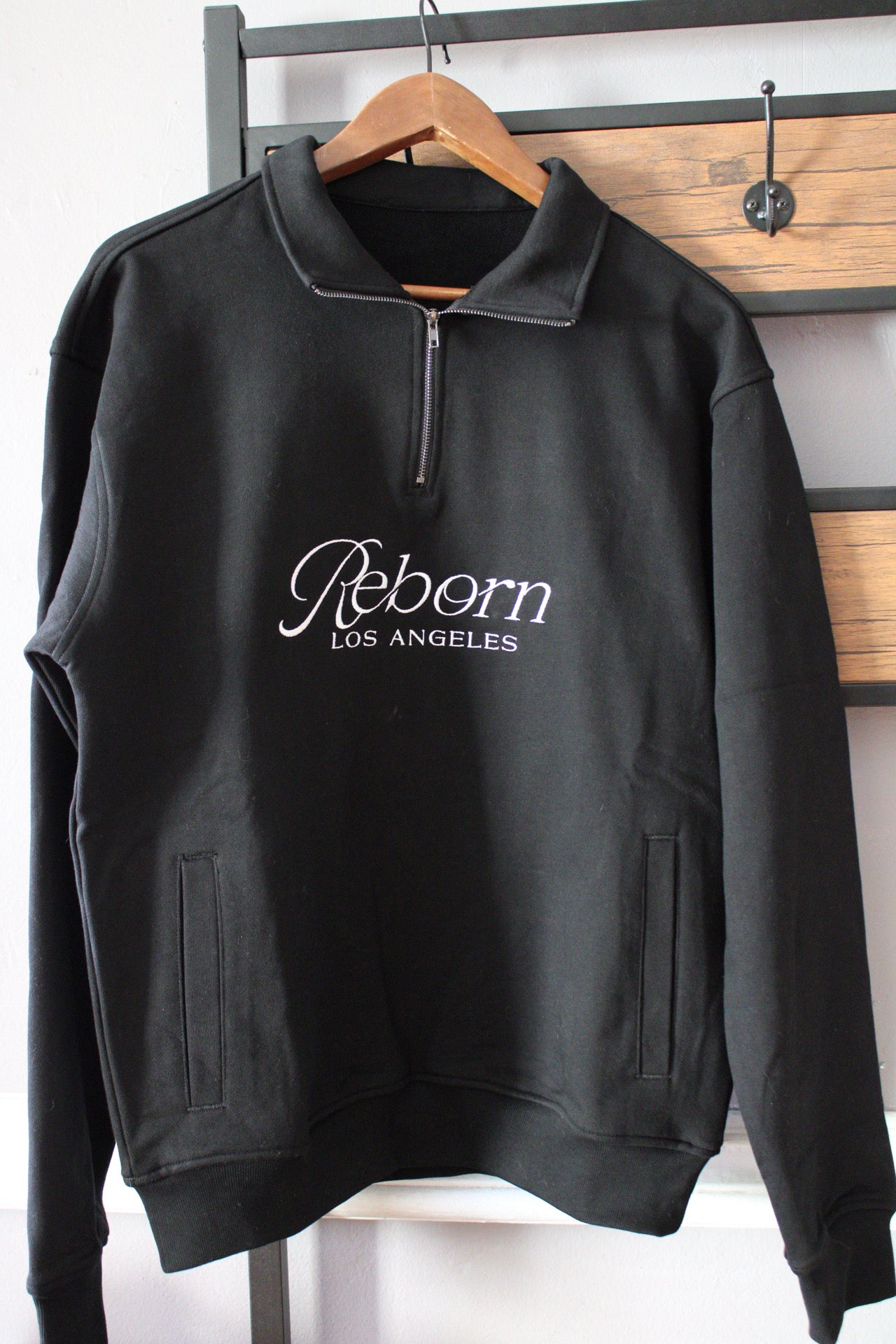 Quarter Zip (Black)