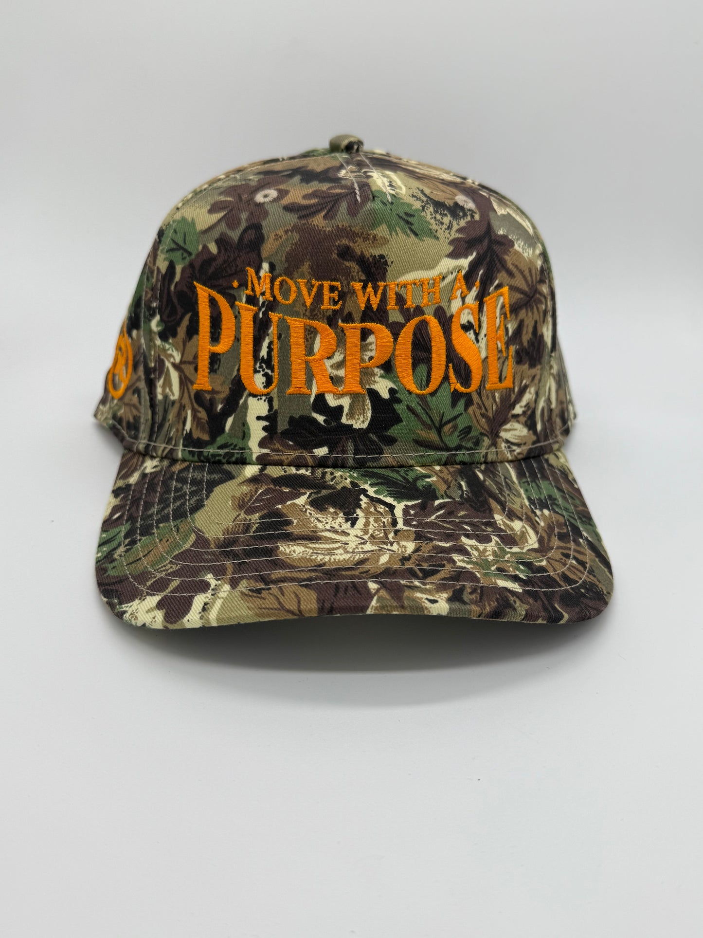MOVE WITH A PURPOSE (Camo) SnapBack hat