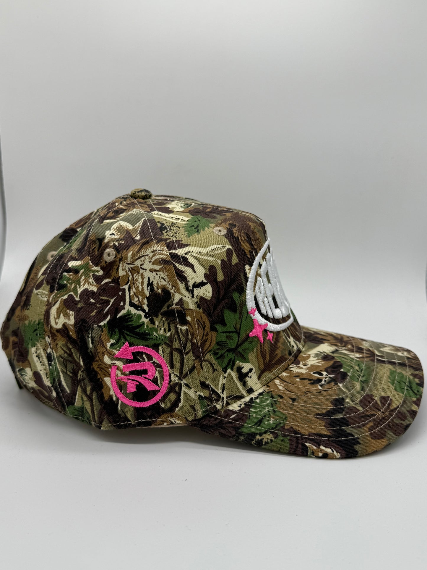 Reborn Monogram- Camo/Neon Pink