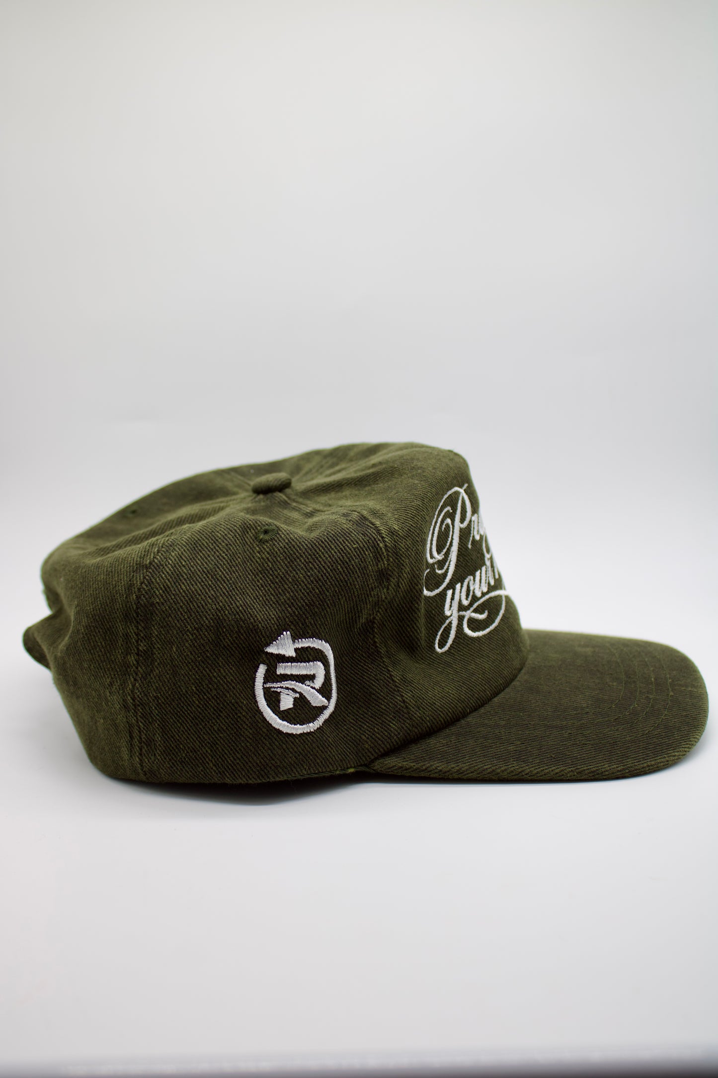 Pray For Your Homies — Olive Washed Unstructured